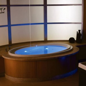 Splash Galleries Kohler Purist Tub w/Chromatherapy LED Lighting Drop In Bath Tub