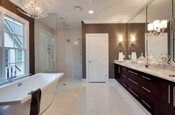Splash Galleries VIM Products - Luxurious Level Entry Shower installed by Raleigh Plumbing 